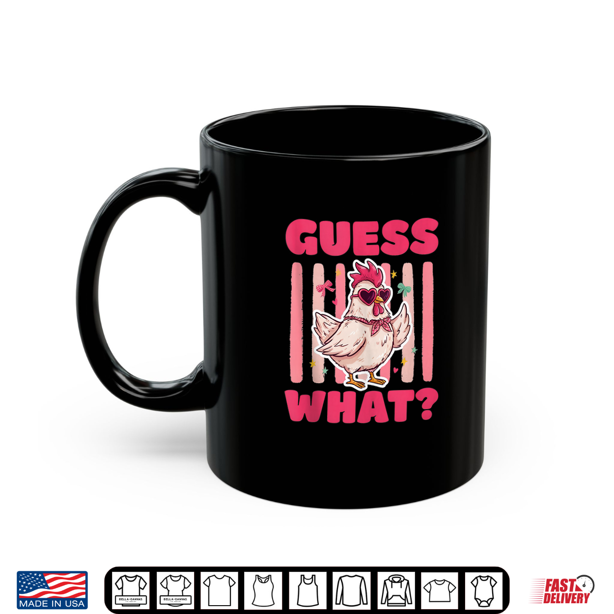 Guess What Chicken Butt Funny Chicken Farm Joke Meme Humor Shirt