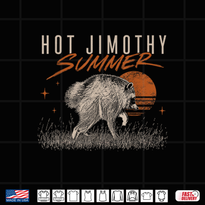 Design Hot Jimothy Summer Seattle Raccoon Meme Feral Legend Shirt