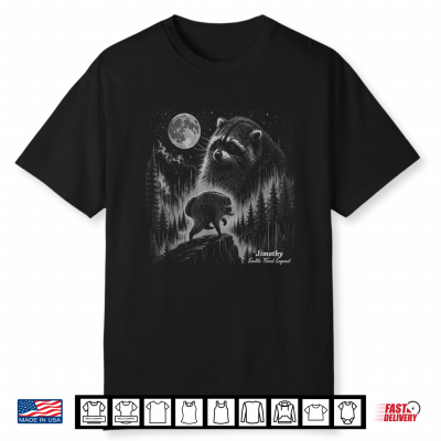 Jimothy Raccoon Seattle Feral Legend Shirt