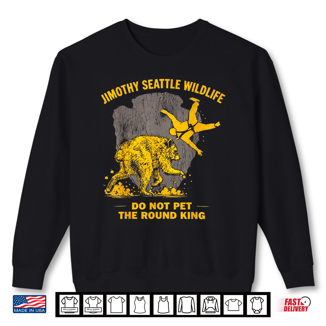 Jimothy Raccoon Viral Seattle Do Not Pet The Round The King Shirt