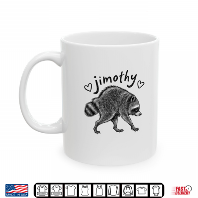 Mug Retro Jimothy Short Spined Raccoon Shirt