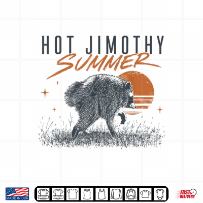Design Hot Jimothy Summer Raccoon Viral Meme Shirt