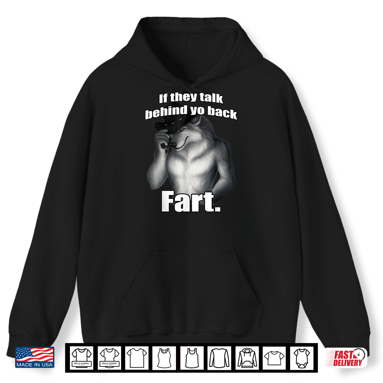 If They Talk Behind Your Back Fart Cat Meme Shirt