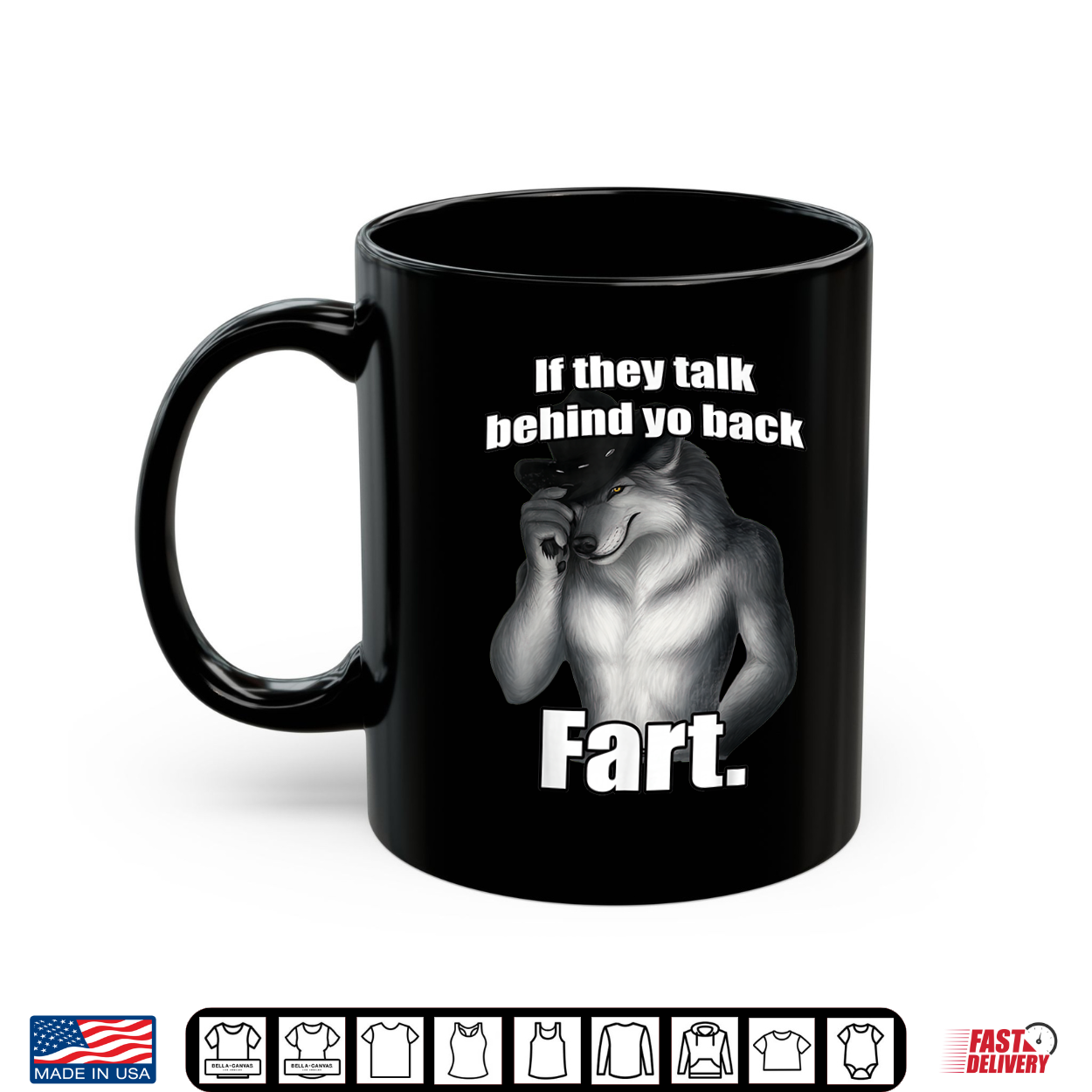 If They Talk Behind Your Back Fart Cat Meme Shirt