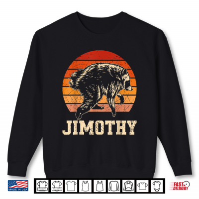 Sweatshirt Jimothy Raccoon Retro Meme Seattle Trash Panda Animal Shirt