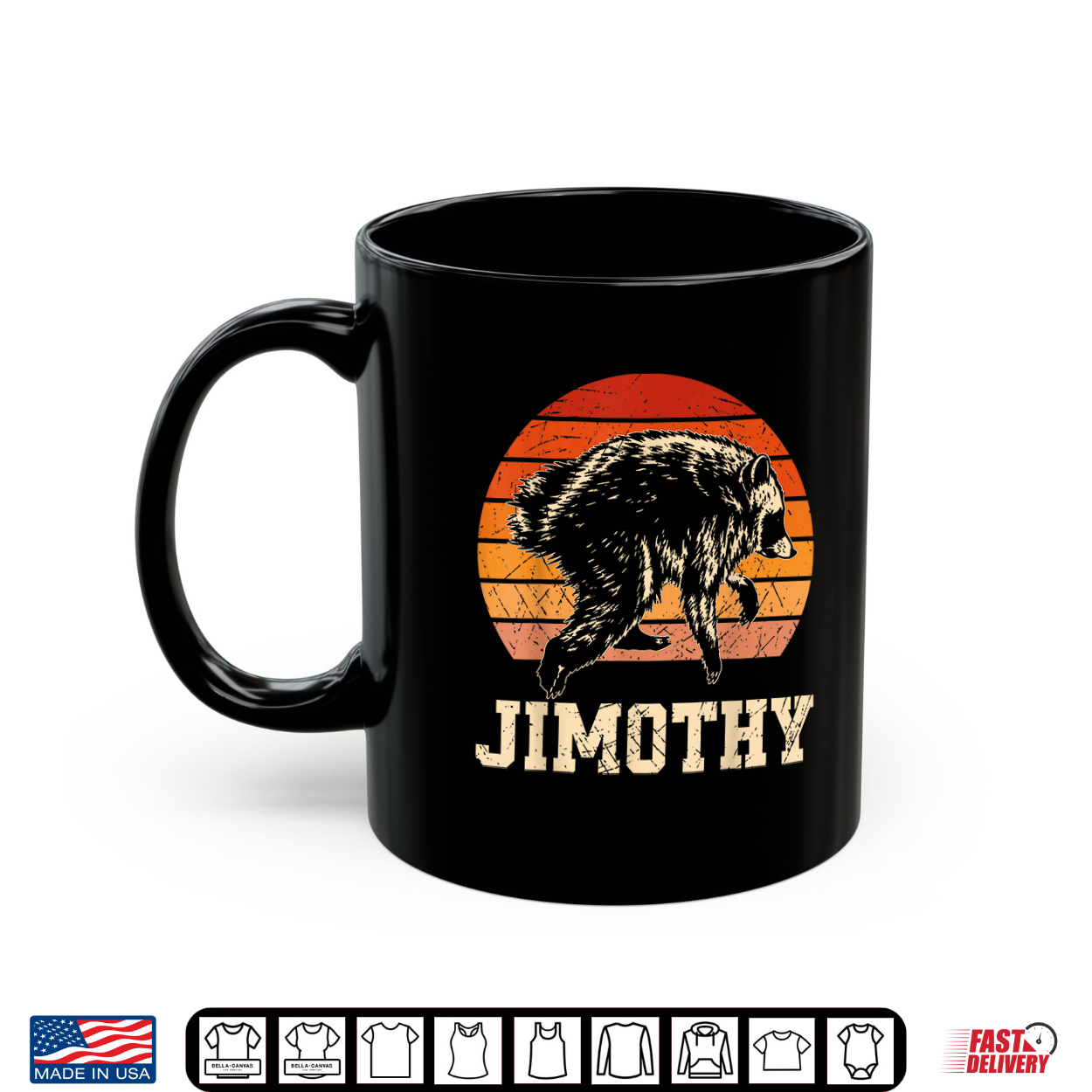 Jimothy Raccoon Retro Meme Seattle Trash Panda Animal Shirt