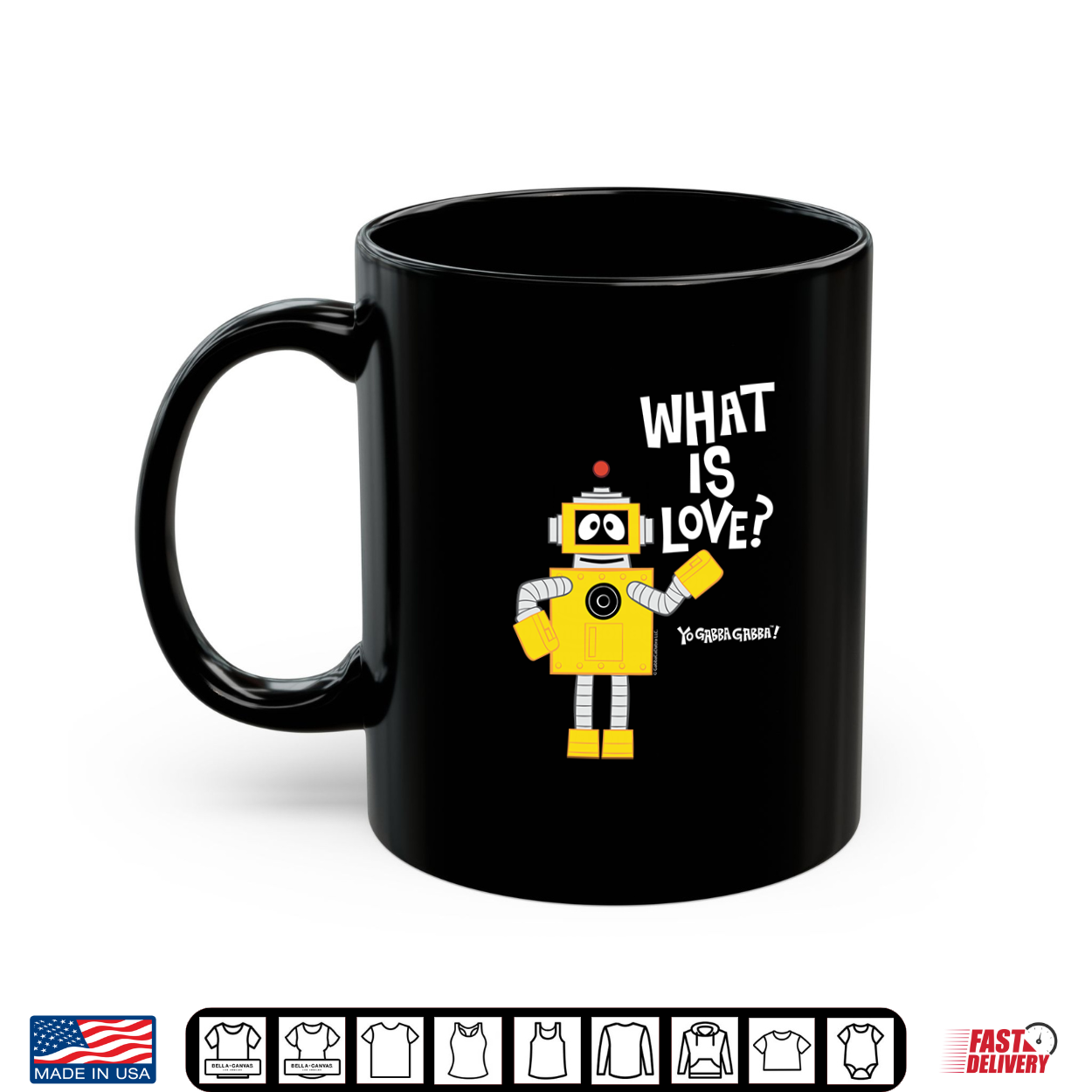 Yo Gabba Gabba What Is Love Valentine’S Day Plex Shirt