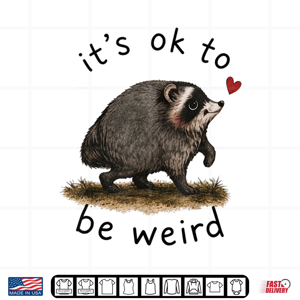 It’S Ok To Be Weird Jimothy Raccoon Trend Shirt
