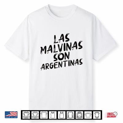 Las Malvinas Son Argentinas Argentina Flag Shirt