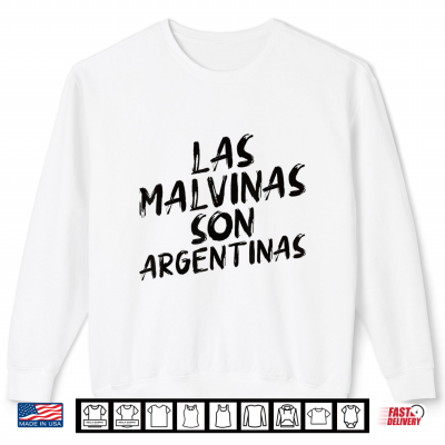 Sweatshirt Las Malvinas Son Argentinas Argentina Flag Shirt