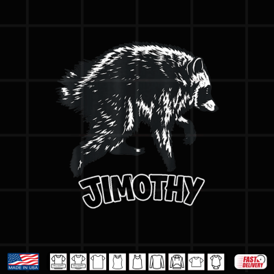 Design Jimothy Raccoon Classic Animal Shirt 1