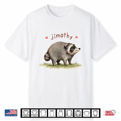 Team Jimothy Raccoon Meme Cute Animal Lover Shirt