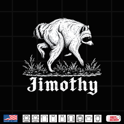 Design Team Jimothy Raccoon Meme Shirt 1