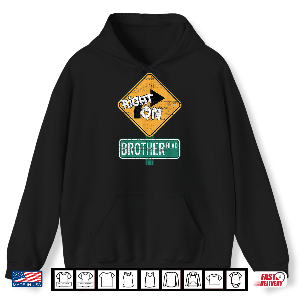 Right On Brother Bro Driving Enthusiast Funny Automobile Car Shirt