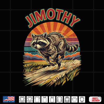 Design Jimothy Viral Raccoon Meme Team Jimothy Shirt
