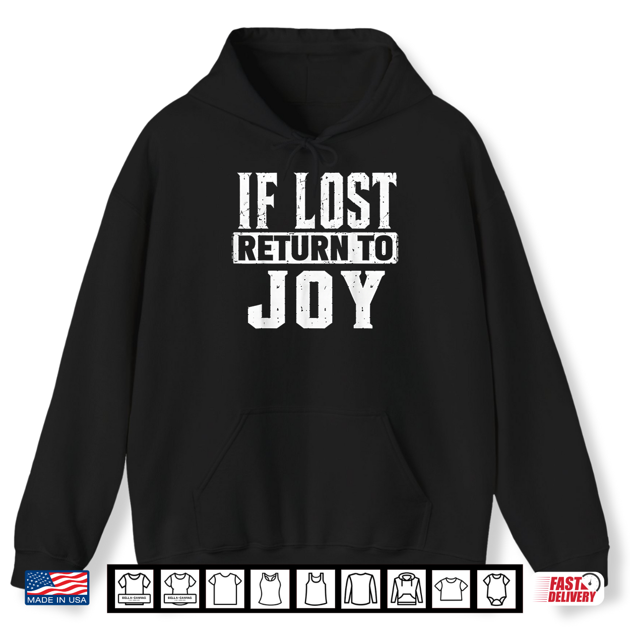 Funny If Lost Return To Joy Couple Matching Shirt