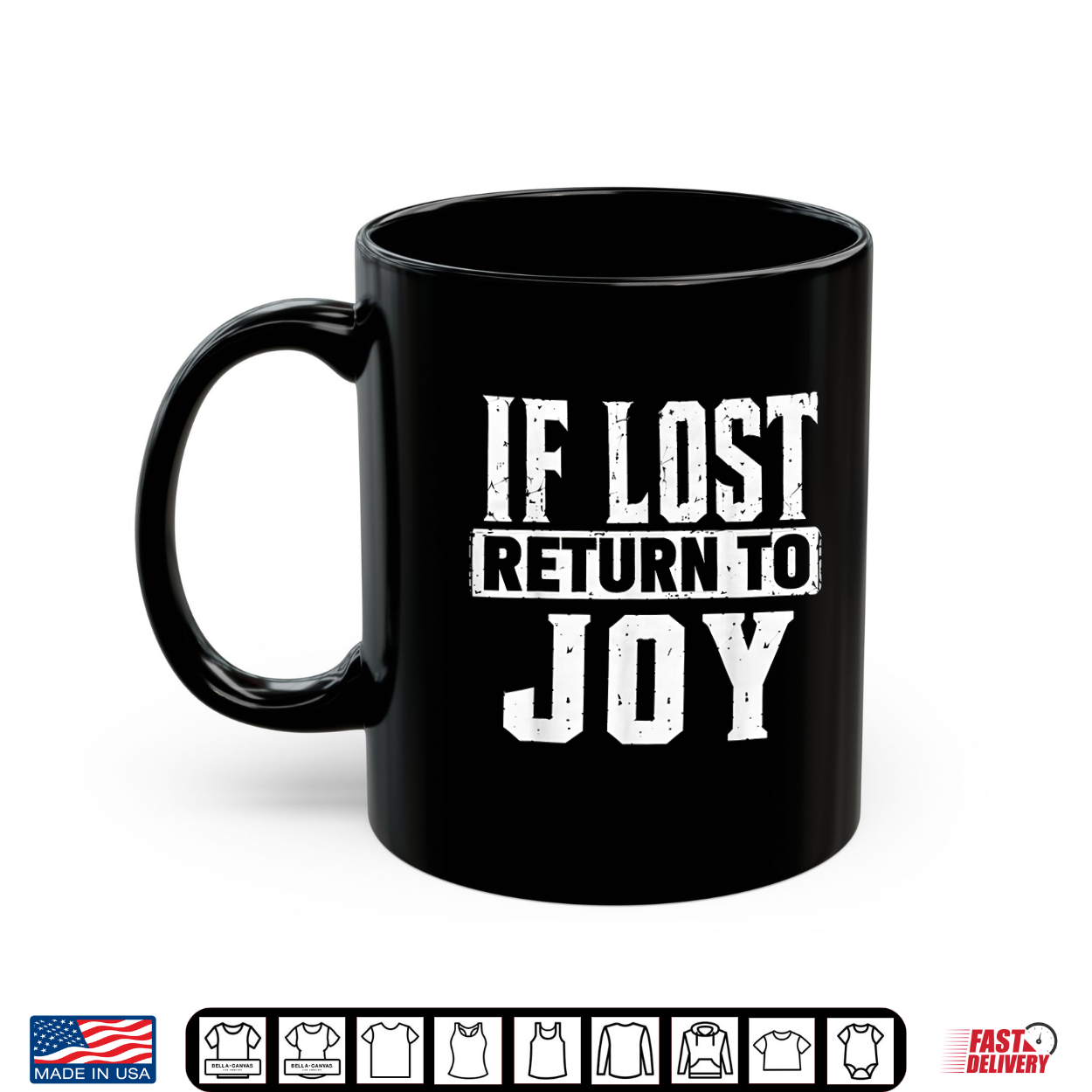 Funny If Lost Return To Joy Couple Matching Shirt