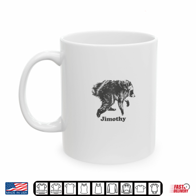 Mug Jimothy Viral Raccoon Shirt Funny Trash Panda Seattle Shirt