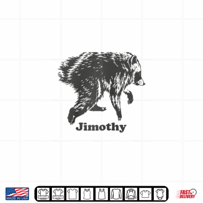 Design Jimothy Viral Raccoon Shirt Funny Trash Panda Seattle Shirt