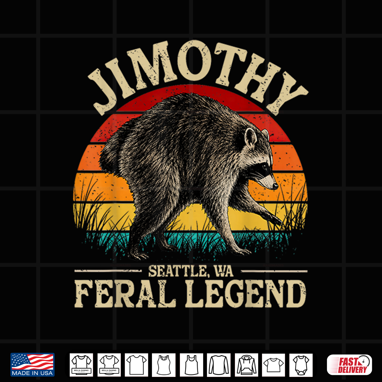 Vintage Jimothy Viral Raccoon Shirts Trash Panda Wildlife Shirt