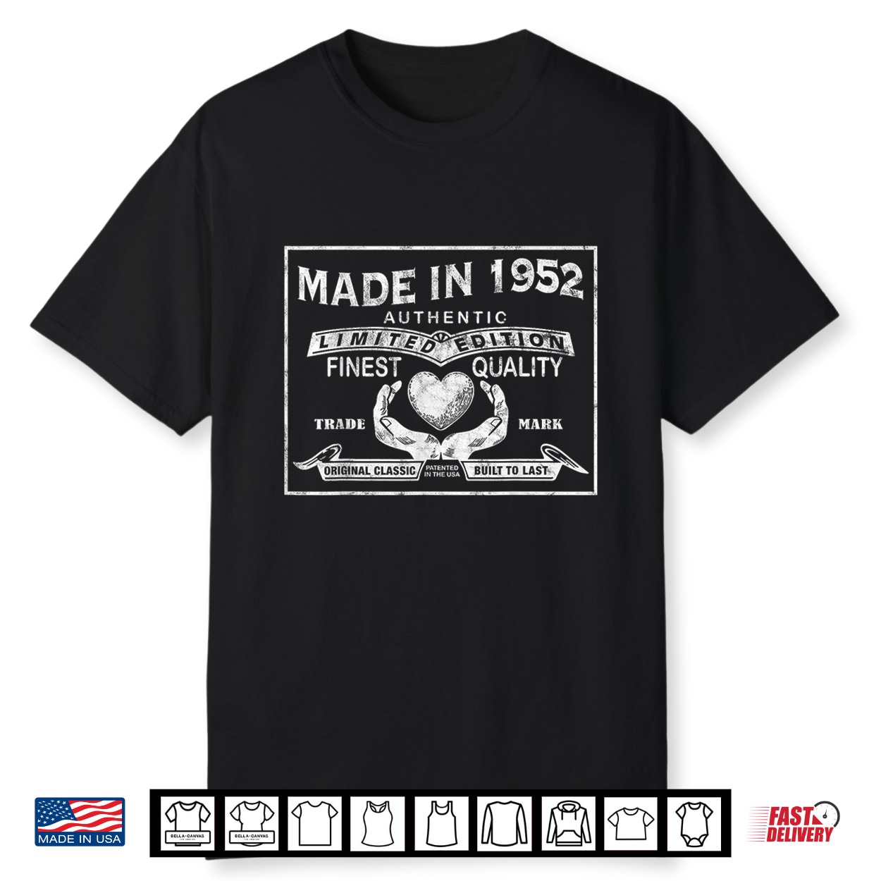 68Th Birthday Made In 1952 People Born In The 50S Shirt