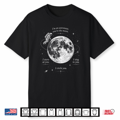 Astronaut Moon Orbiter Inspired Folk Men Shirt