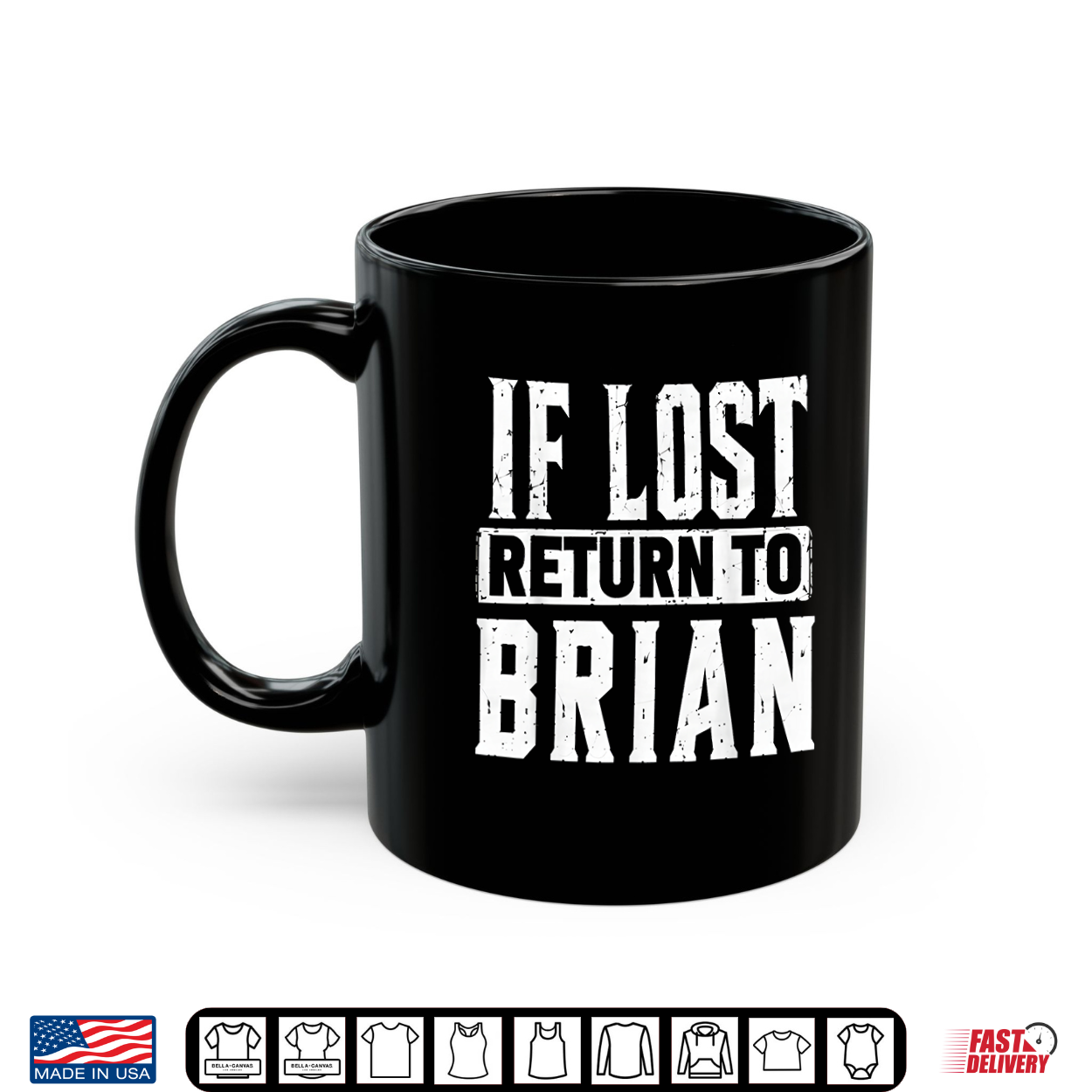 Funny If Lost Return To Brian Couple Matching Shirt