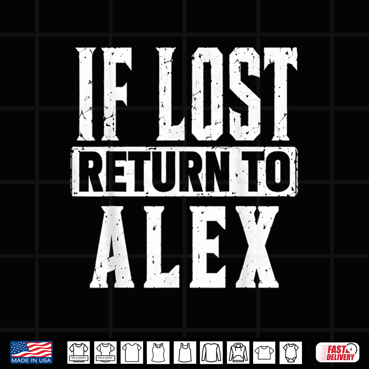 Funny If Lost Return To Alex Couple Matching Shirt
