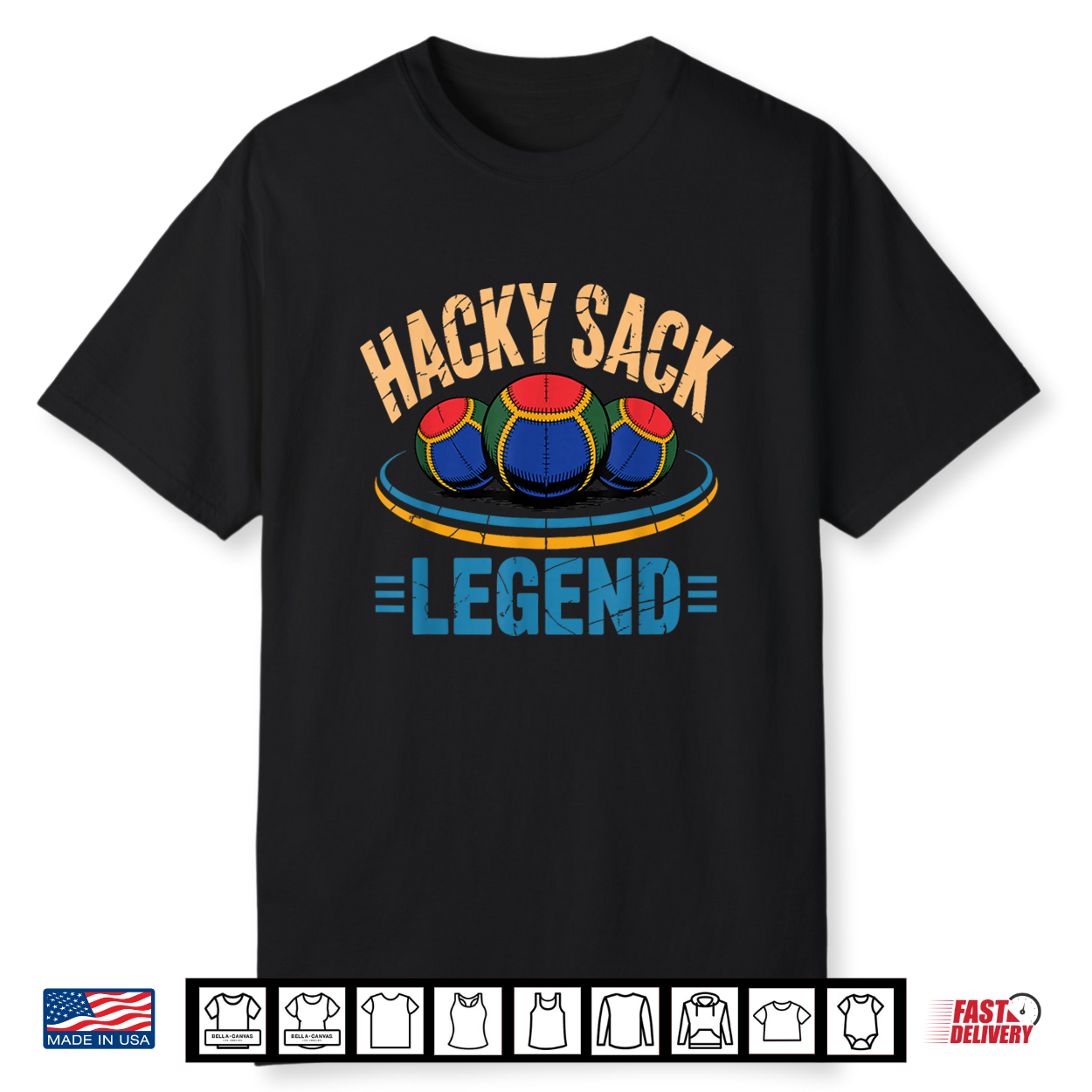 Hacky Sack Design For Men Women Kids Footbag Hacky Sack Shirt