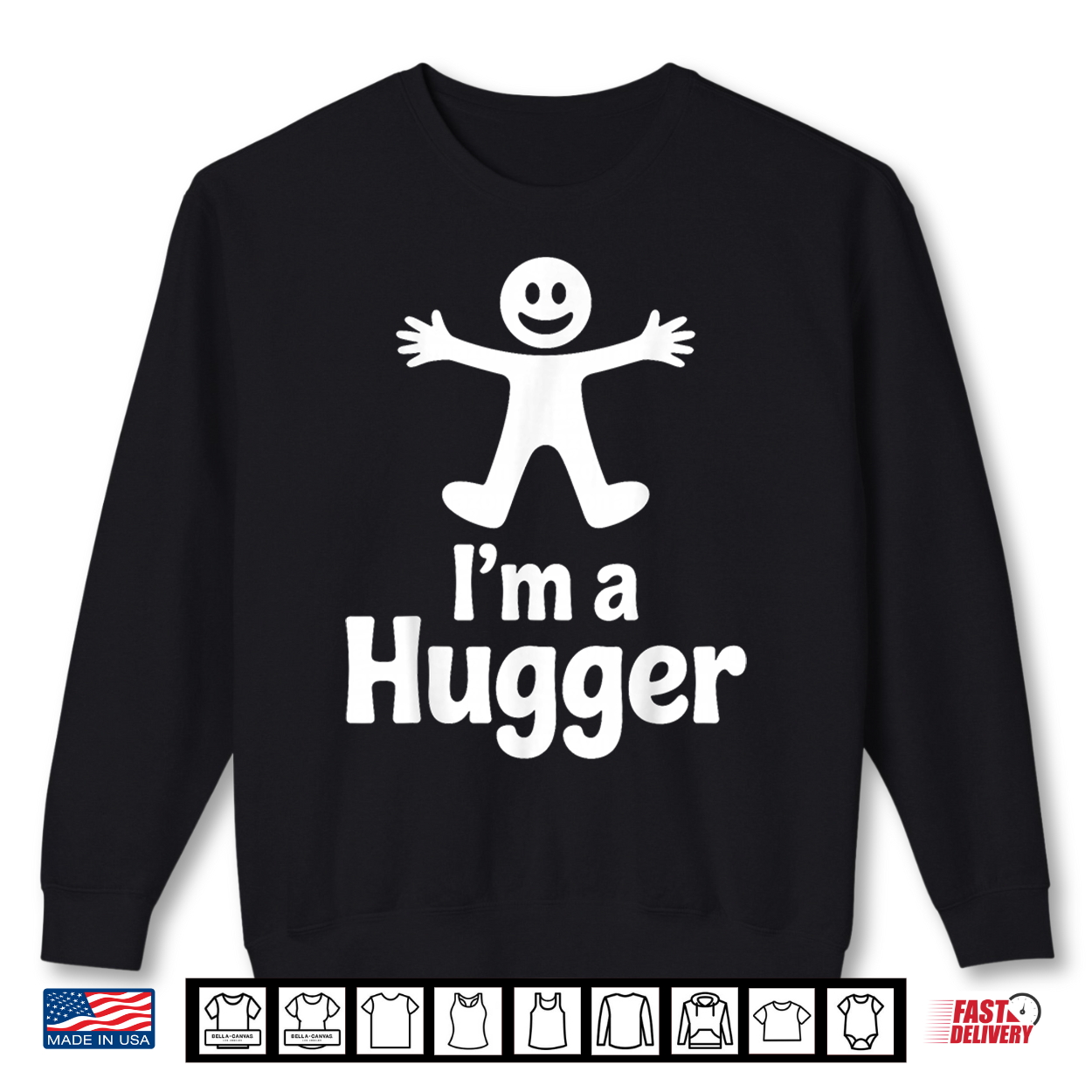 Hugger Art For Men Women Kids Hug Dealer Free Hugs Hugger Shirt