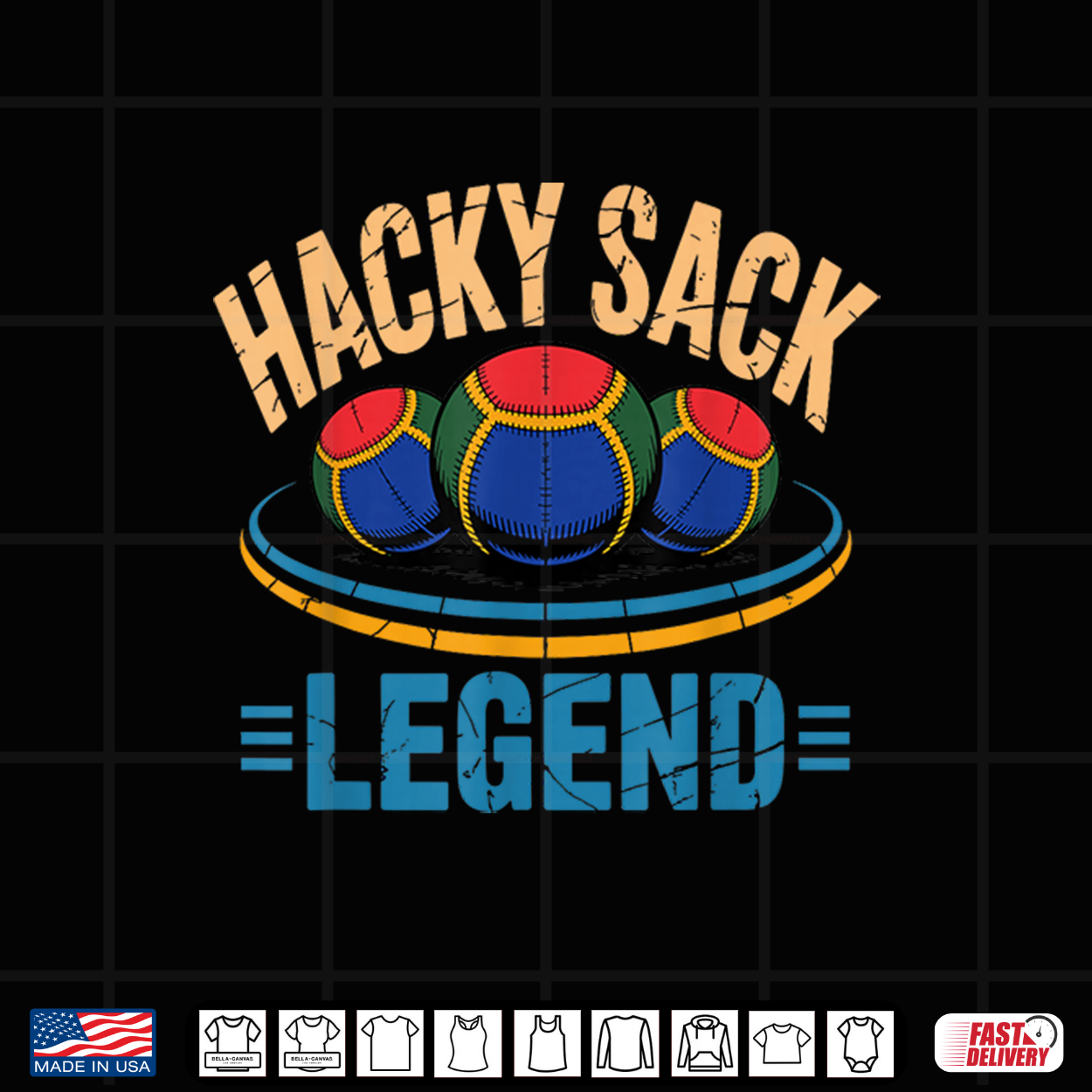 Hacky Sack Design For Men Women Kids Footbag Hacky Sack Shirt