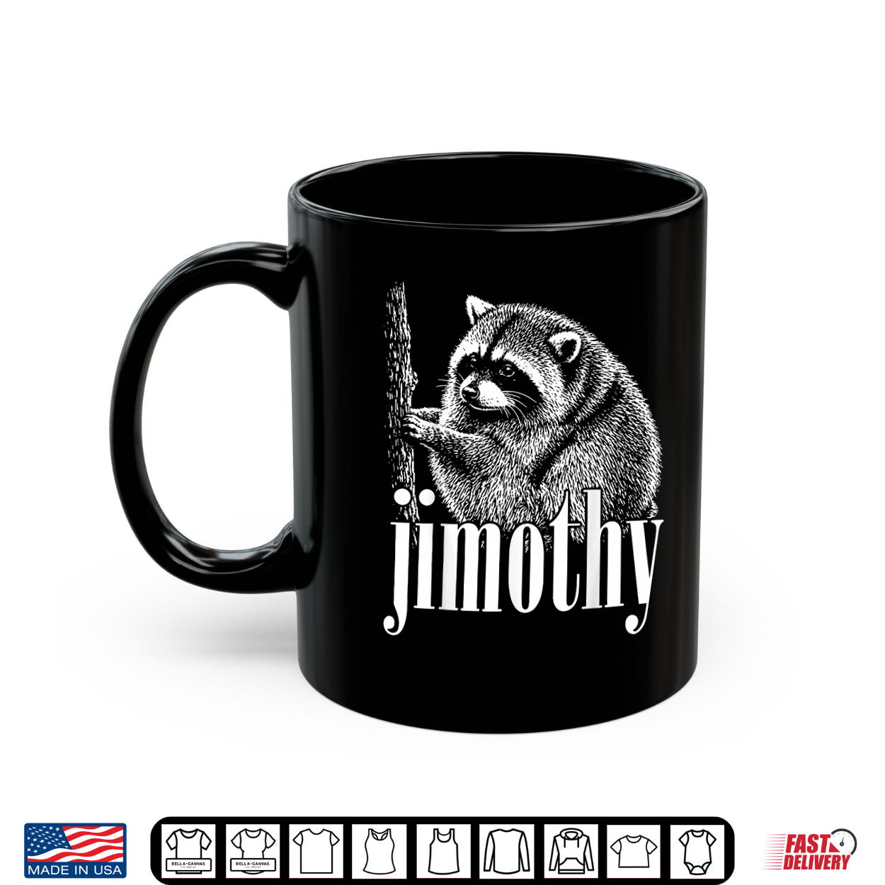 Jimothy Feral Legend Trash Panda Raccoon Meme Joke Shirt