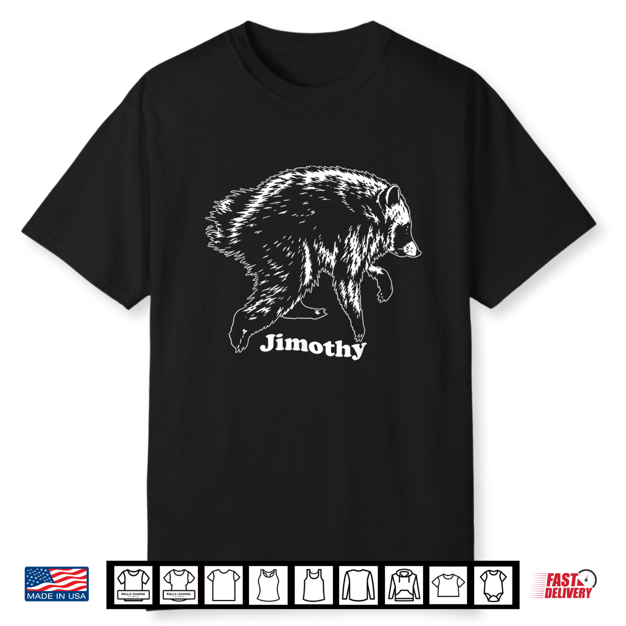 Jimothy Tshirt Viral Raccoon Meme Seattle Funny Trash Panda Shirt
