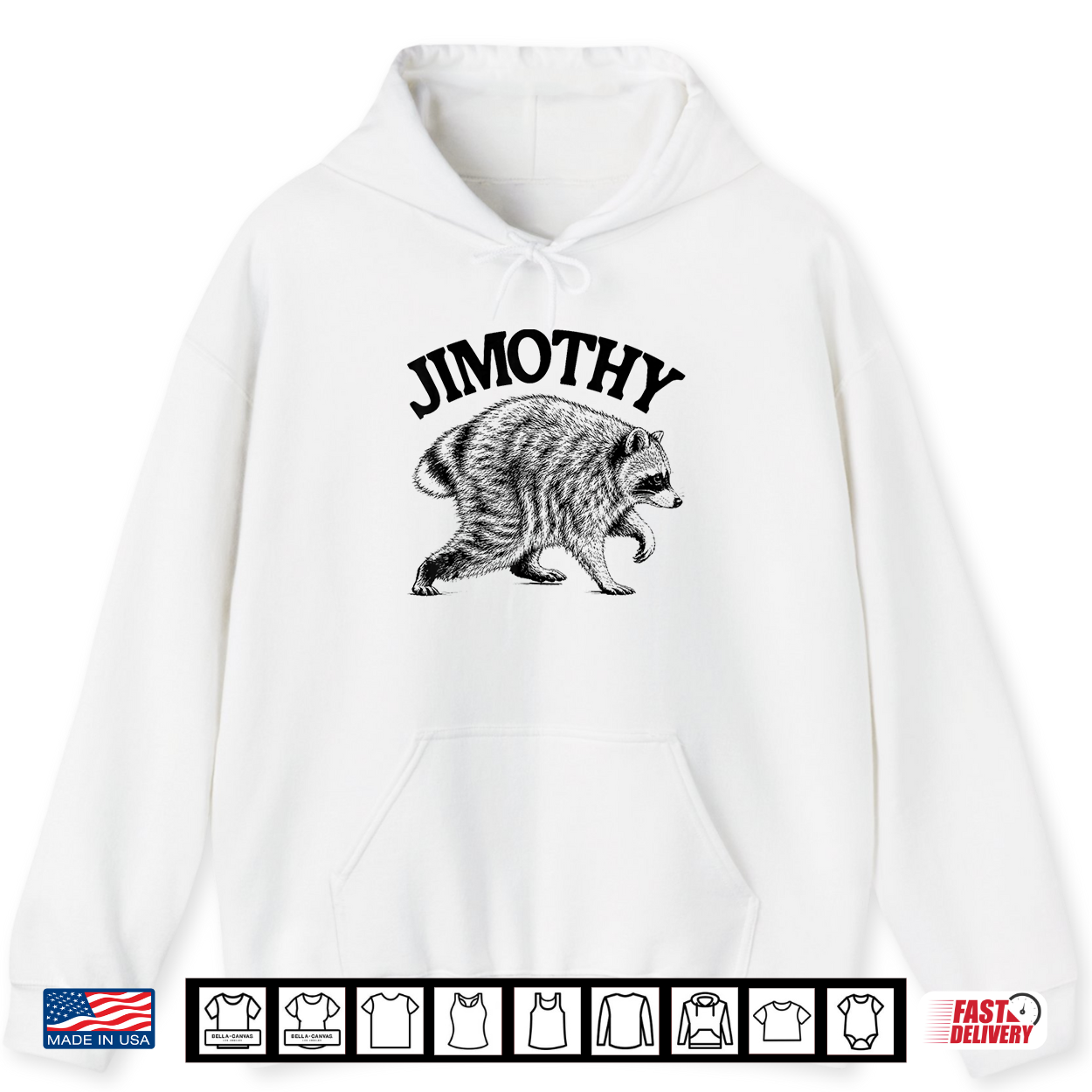 Jimothy Viral Raccoon Shirts Funny Trash Panda Wildlife Meme Shirt