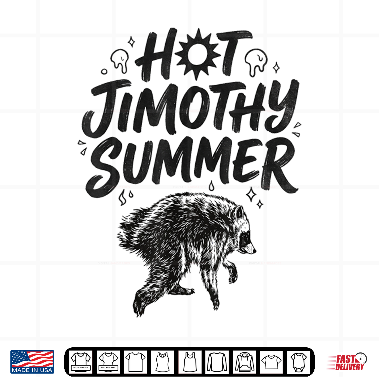 Jimothy Viral Raccoon Meme Funny Hot Jimothy Summer Lover Shirt