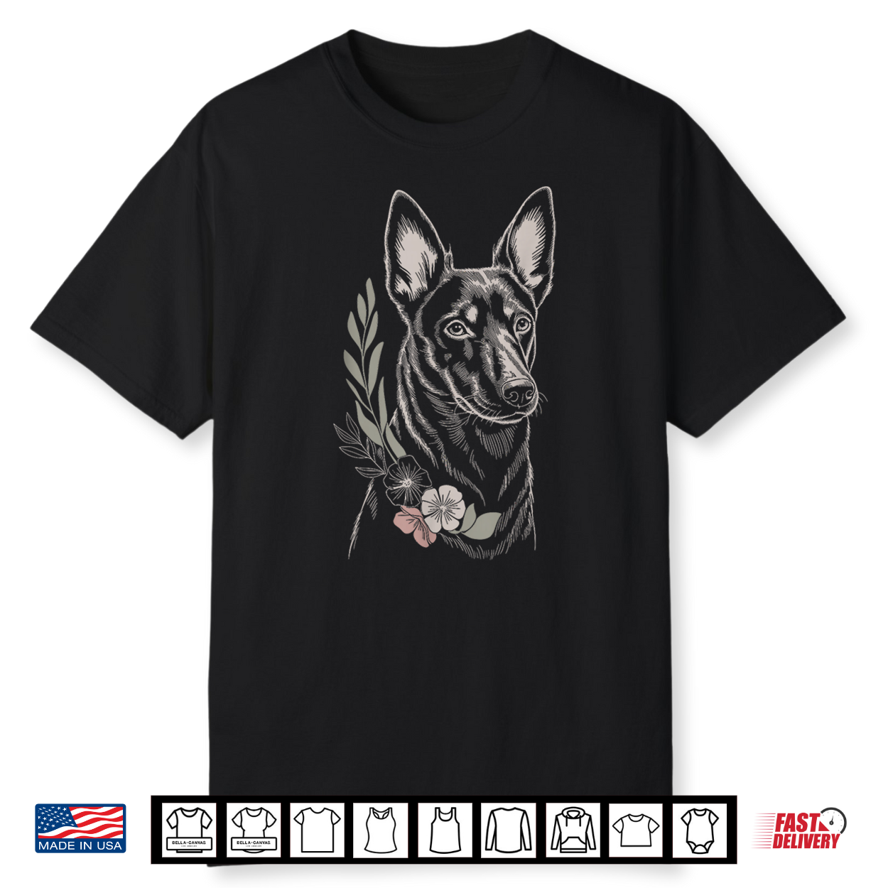 Kelpie Art For Men Women Kids Australian Kelpie Dog Kelpie Shirt