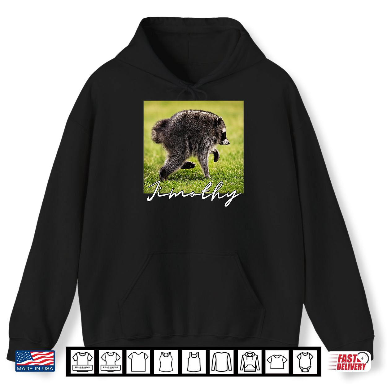 Seattle Jimothy Raccoon Meme Trash Panda Humor Shirt