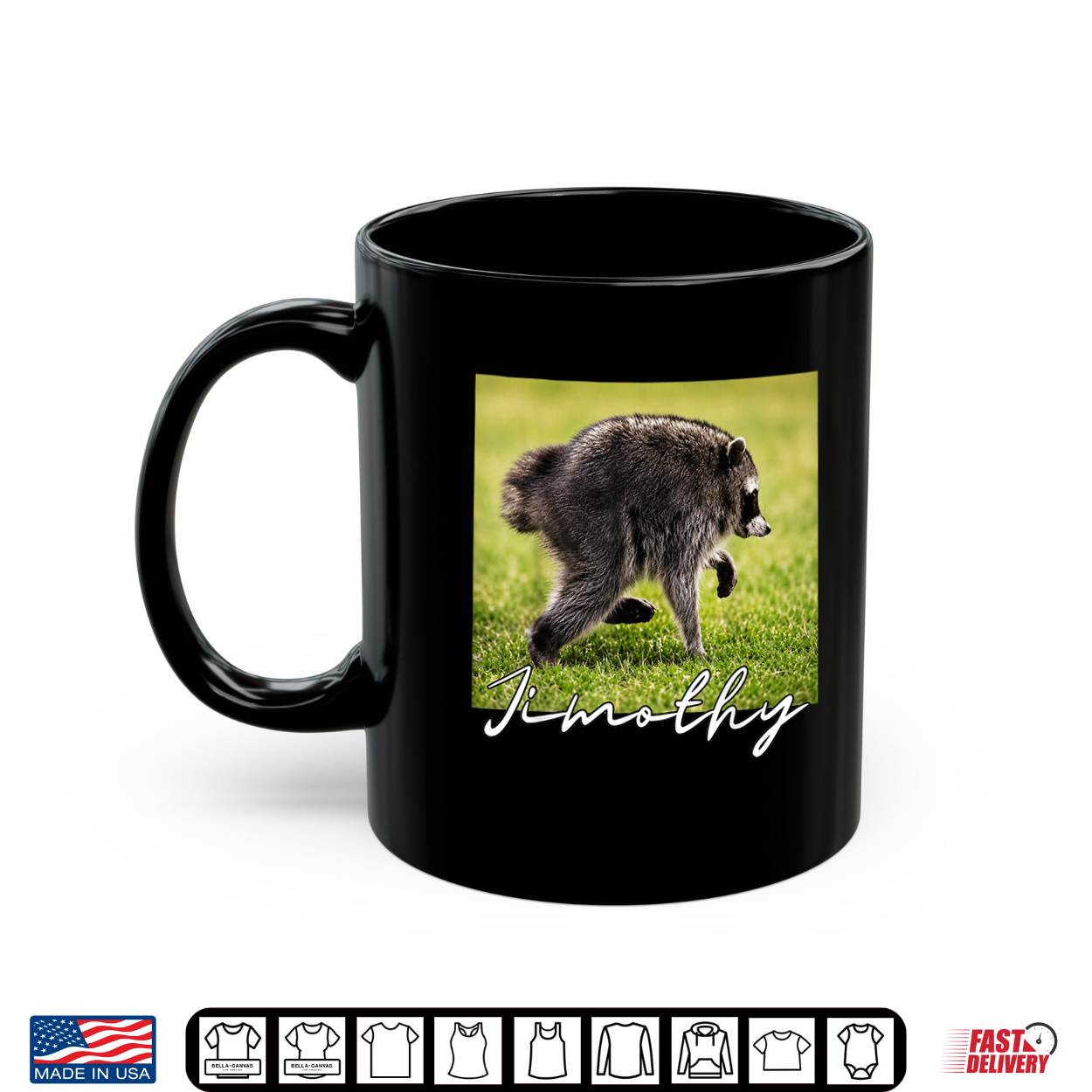 Seattle Jimothy Raccoon Meme Trash Panda Humor Shirt
