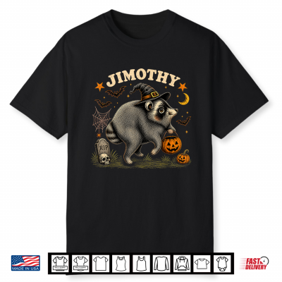 Jimothy Seattle Raccoon Halloween Shirt Funny Animal Meme Shirt