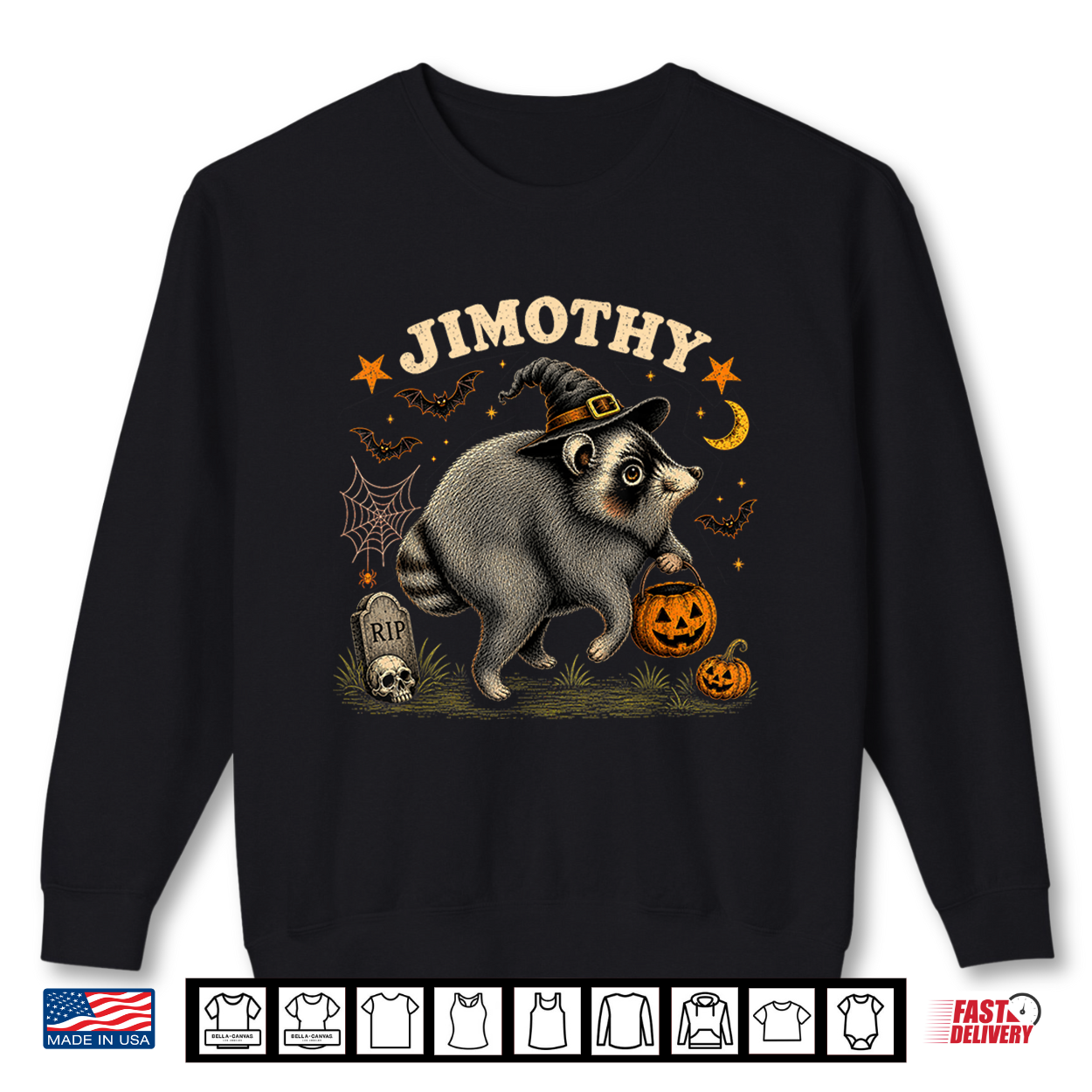 Jimothy Seattle Raccoon Halloween Shirt Funny Animal Meme Shirt