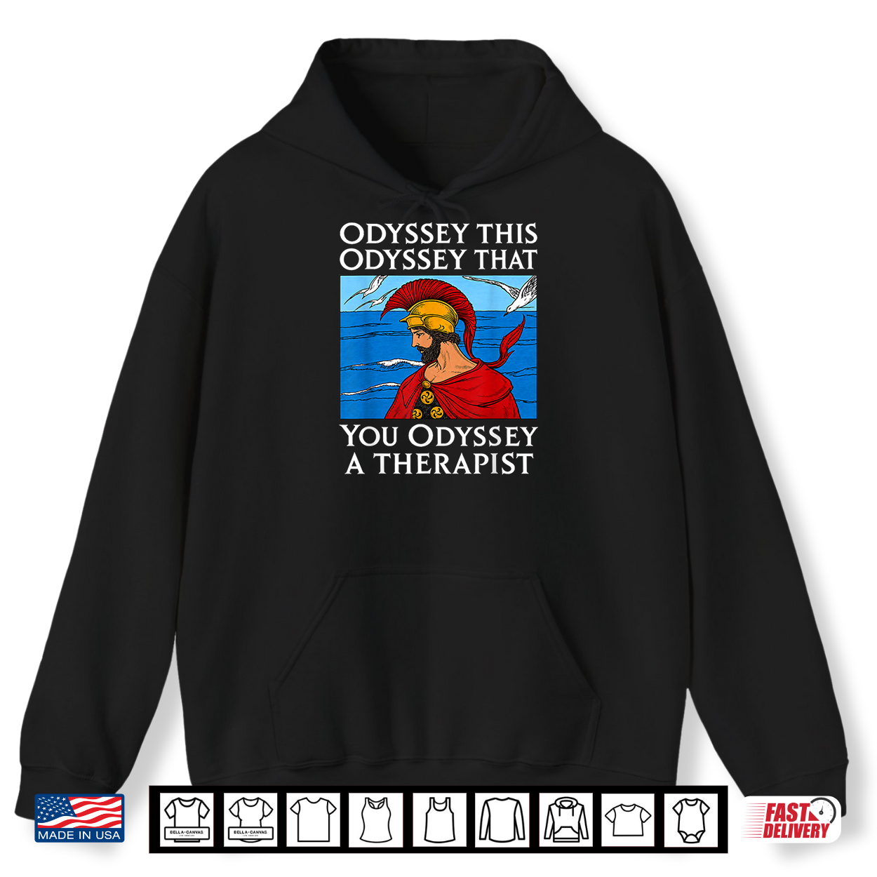 Odyssey This Odyssey That Therapist Greek Humor Shirt