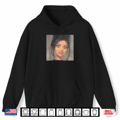 Hoodie Funny Doll Face Meme Shirt