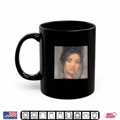 Mug Funny Doll Face Meme Shirt