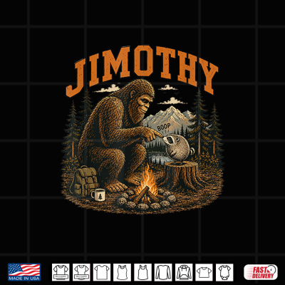 Design Jimothy Raccoon Jimothy Bigfoot Boop Pacific Northwest Hero Shirt