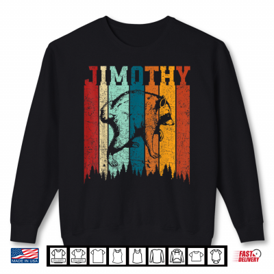 Sweatshirt Retro Jimothy Viral Raccoon Shirt Funny Trash Panda Jimothy Shirt