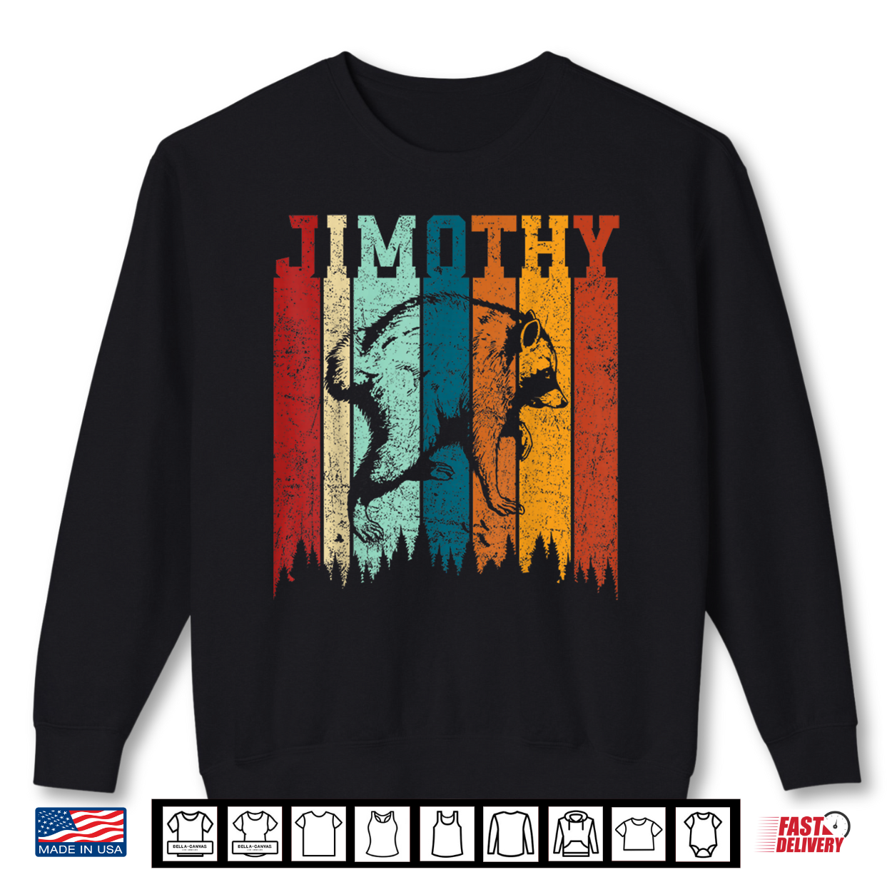 Retro Jimothy Viral Raccoon Shirt Funny Trash Panda Jimothy Shirt