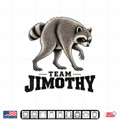 Design Team Jimothy Raccoon Shirt