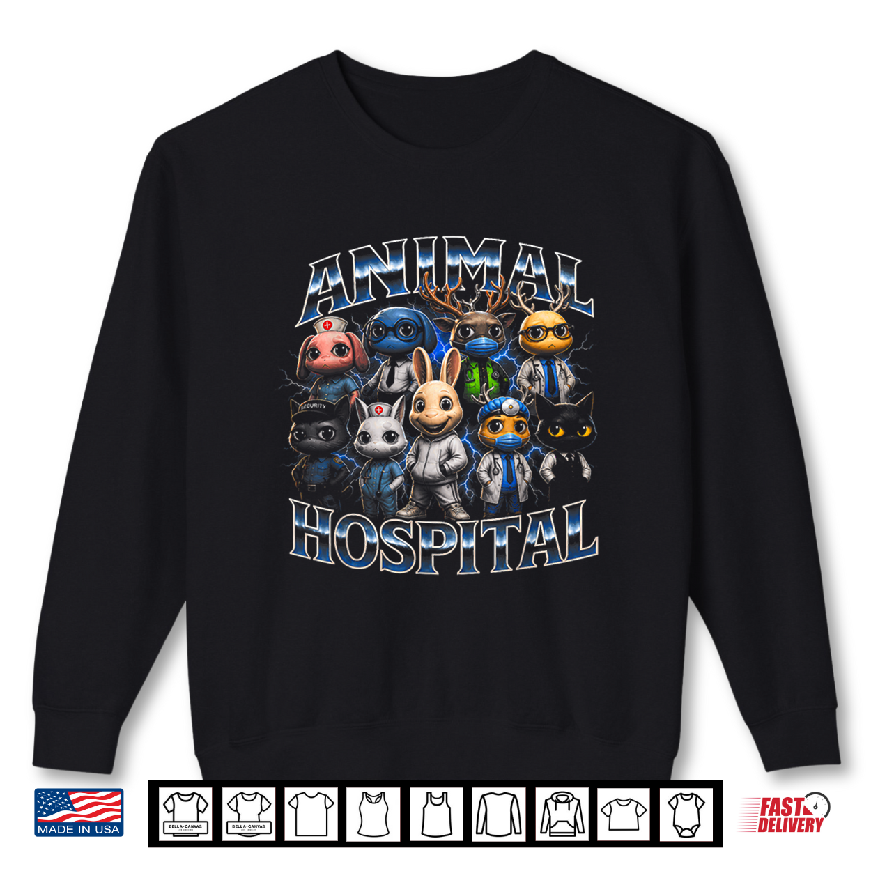 Animal Hospital Funny Meme Brainrot Shirt Animal Hospital Funny Meme Brainrot Shirt