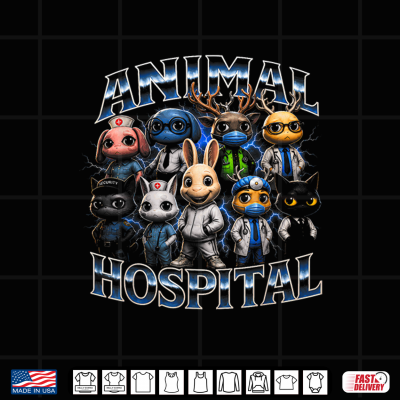 Animal Hospital Funny Meme Brainrot Shirt 4 Design Animal Hospital Funny Meme Brainrot Shirt
